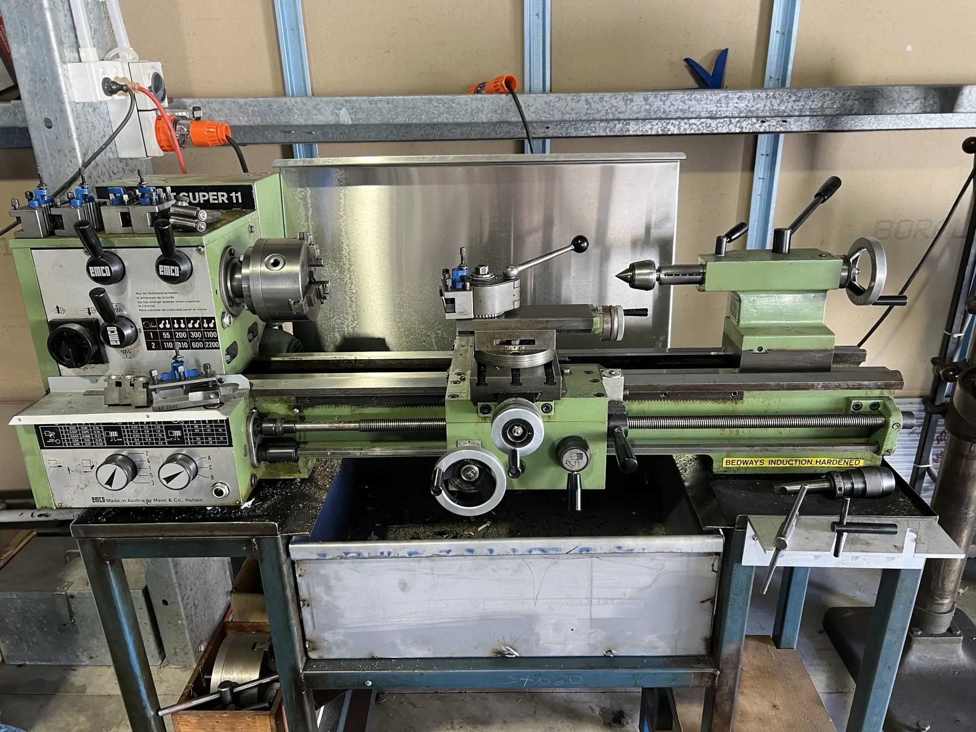Emco Metal Lathe TRT#03
