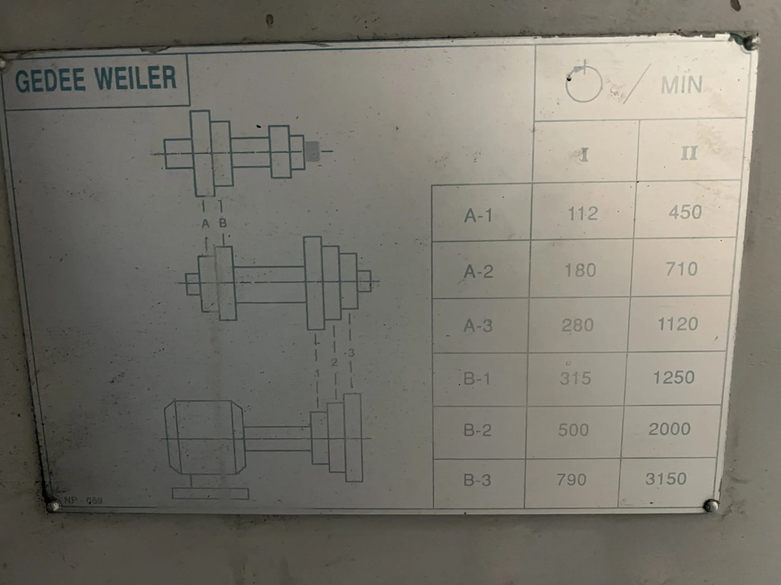 Gedee Weiler Capston Lathe TRT#05 - Image 5