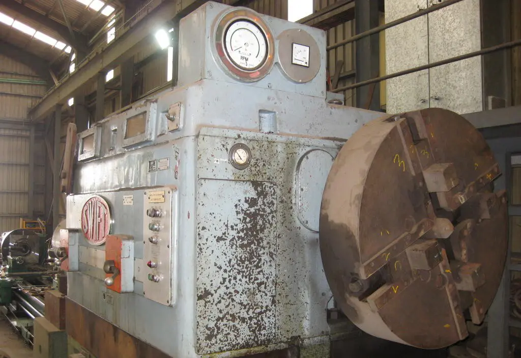 Swift lathe 1500mm swing x 4800mm TRT#23 - Image 5