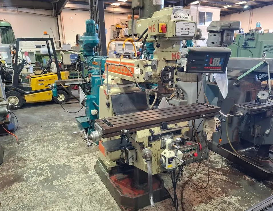 Microcut 857 Turret Milling Machine TRT#50