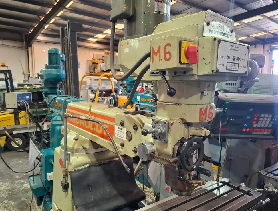 Microcut 857 Turret Milling Machine TRT#50 - Image 3