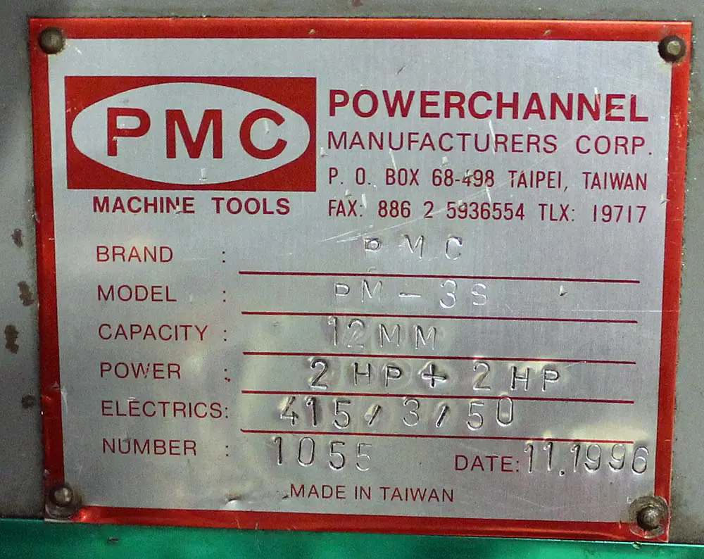 PMC PM-3S thread rolling machine TRT#69 - Image 4