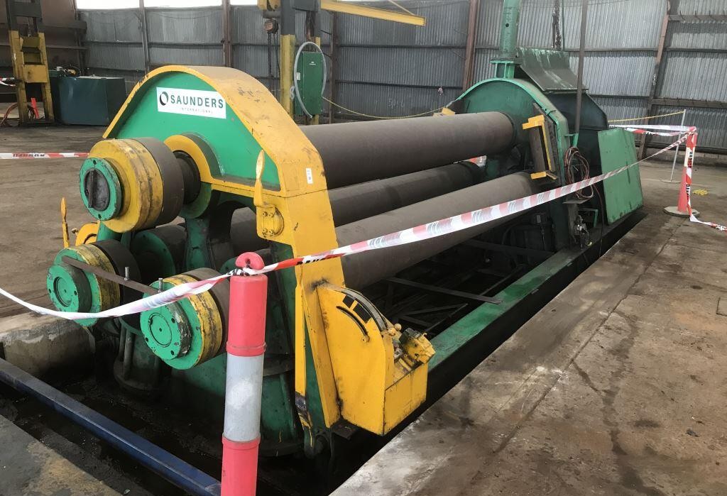 Davmar plate rollers Stock #TRT18 - Image 3
