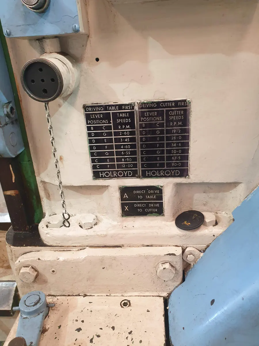 Holroyd 40″ Gear Hobbing Machine TRT#67 - Image 2