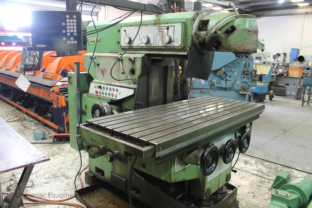 Zayer 55BM Universal Milling Machine TRT#53 - Image 3