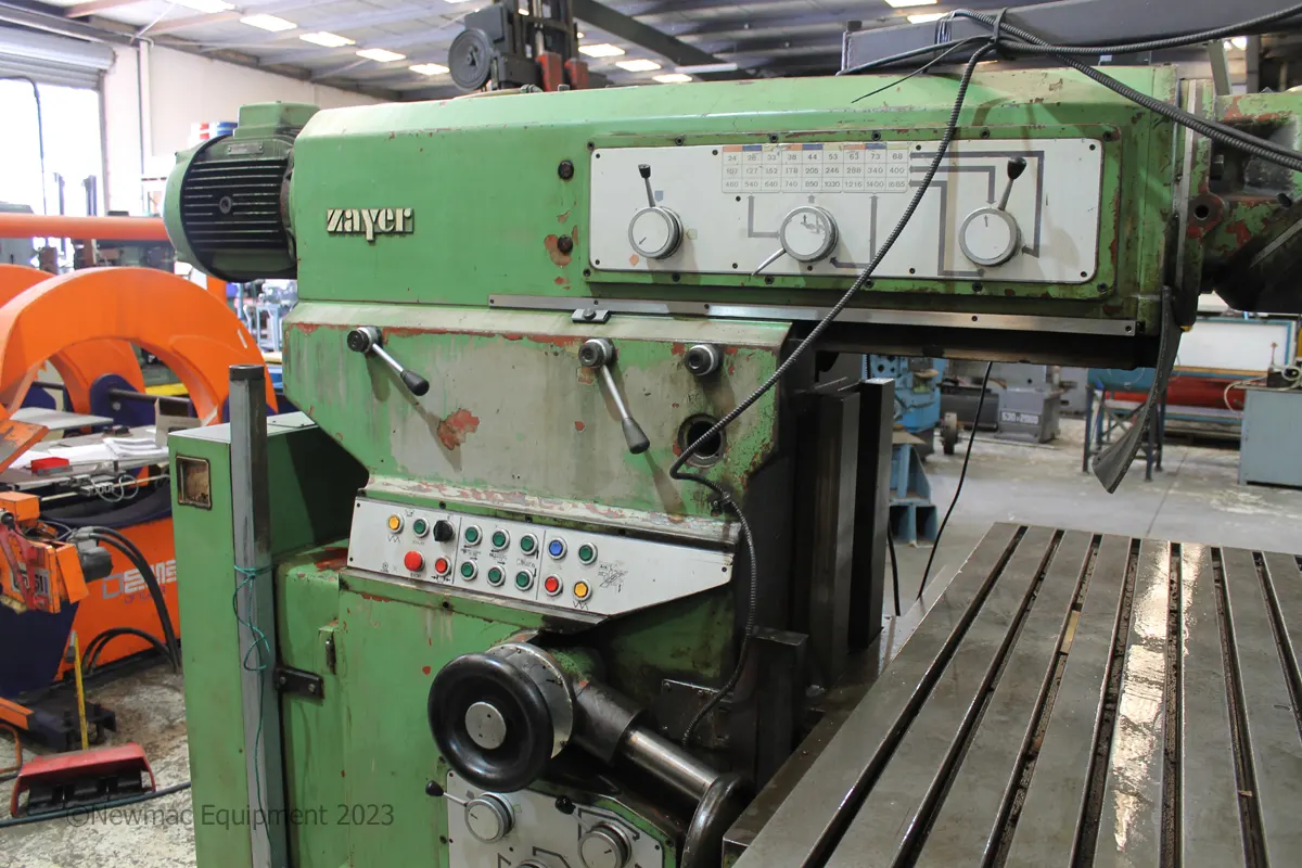 Zayer 55BM Universal Milling Machine TRT#53 - Image 4