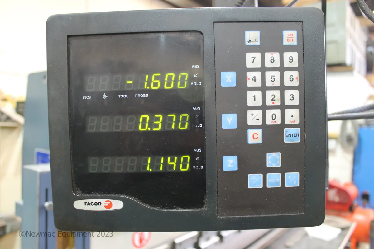 Zayer 55BM Universal Milling Machine TRT#53 - Image 6