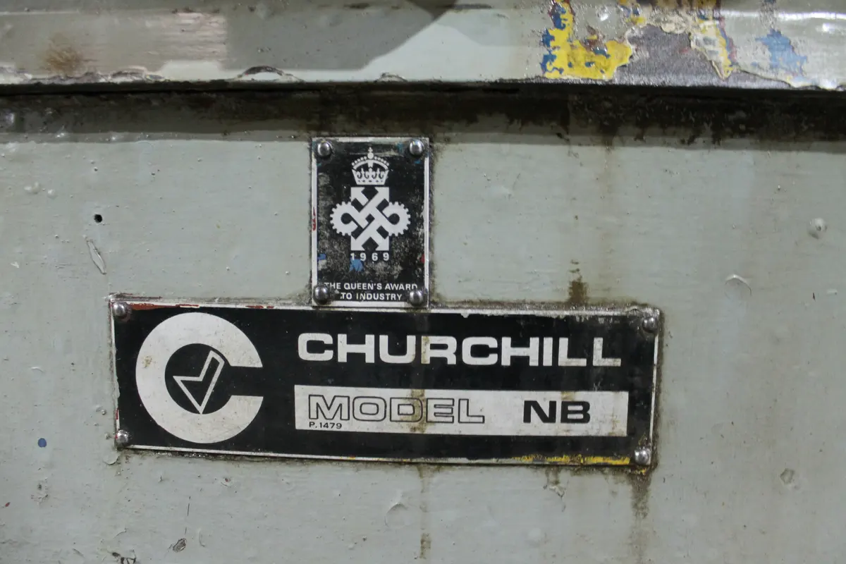 Churchill NB Hydraulic Surface Grinder TRT#61 - Image 5