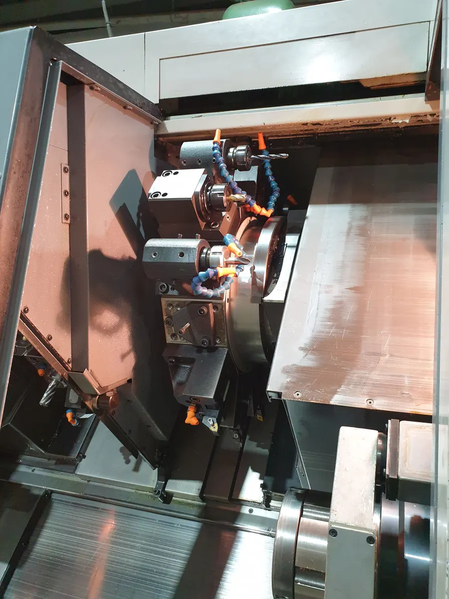Mori Seiki DL20 MC Twin Spindle Twin Turret CNC Lathe TRT#43 - Image 4