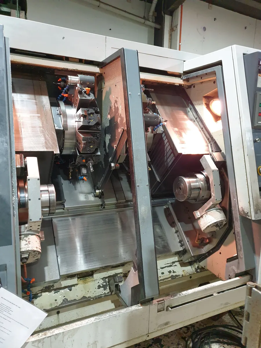 Mori Seiki DL20 MC Twin Spindle Twin Turret CNC Lathe TRT#43 - Image 2