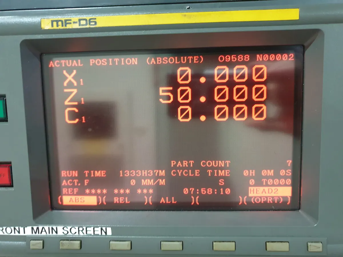 Mori Seiki DL20 MC Twin Spindle Twin Turret CNC Lathe TRT#43 - Image 10
