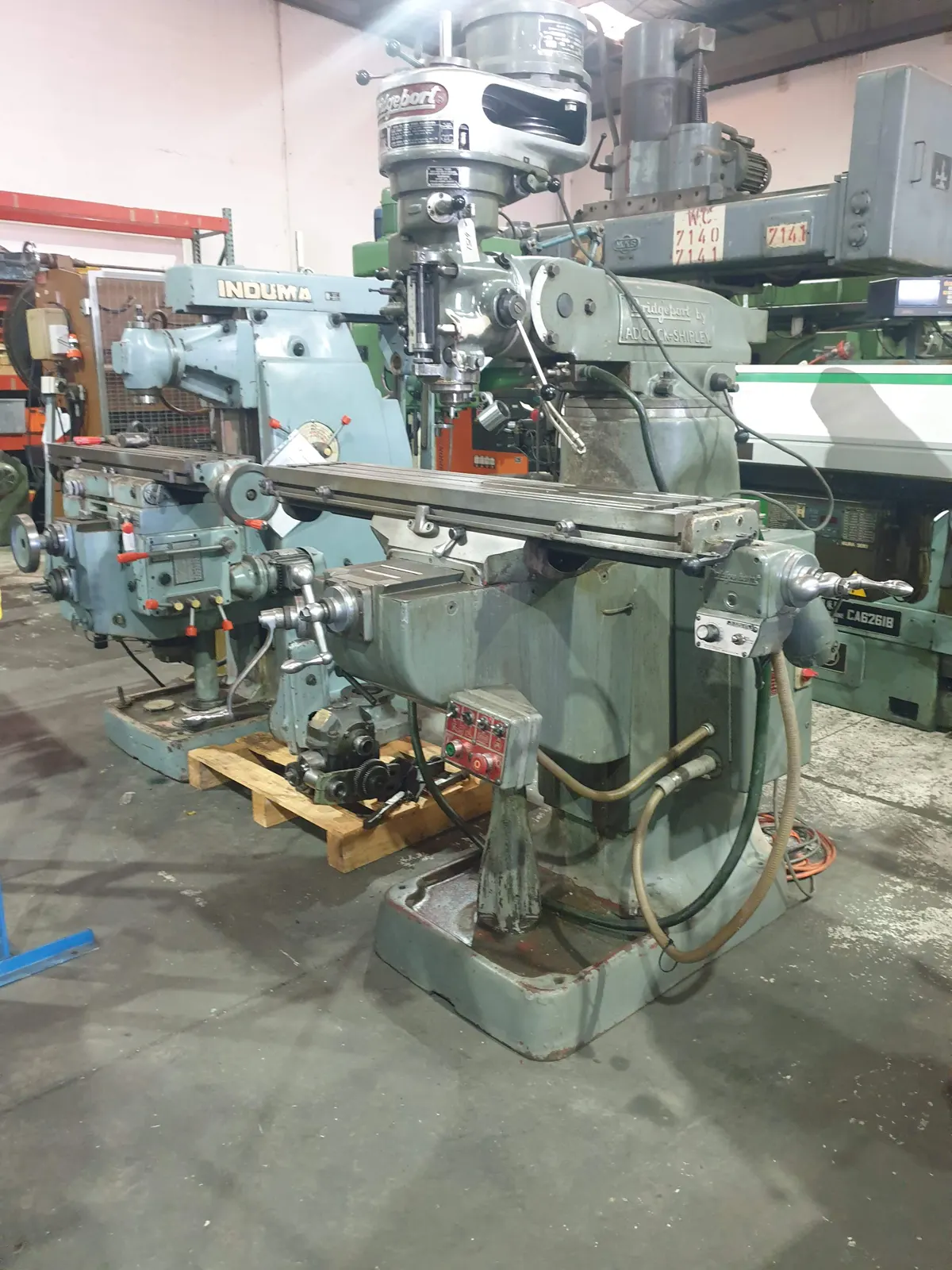 Bridgeport Turret Milling Machine TRT#51